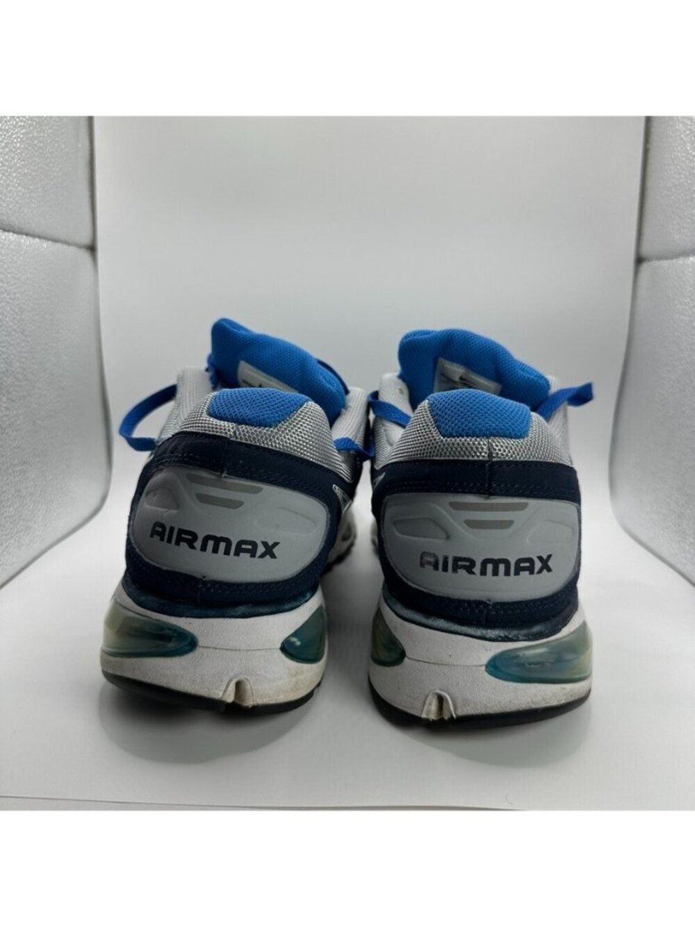 Nike Mens Air Max Tailwind Plus 4 Shoes Mens 12 Gray Blue Running 453976-044 - Picture 7 of 12